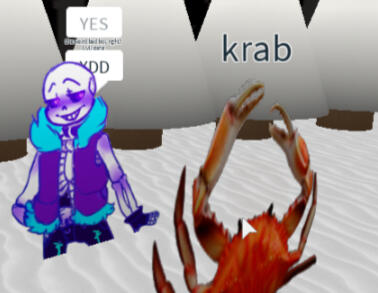 me as lust meeting a crab, five years ago..